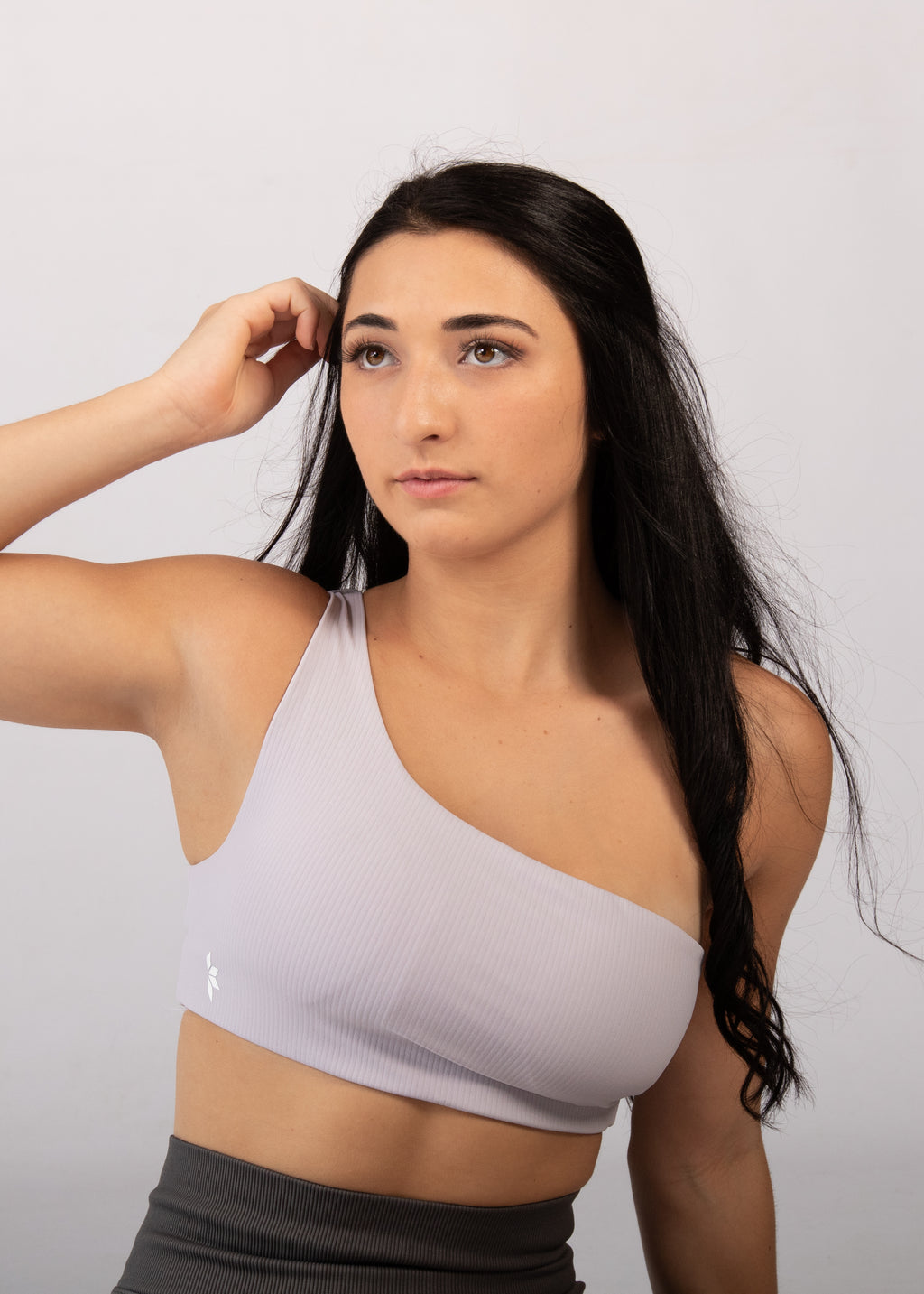 One Shoulder Sports Bra