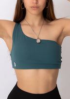 One Shoulder Sports Bra