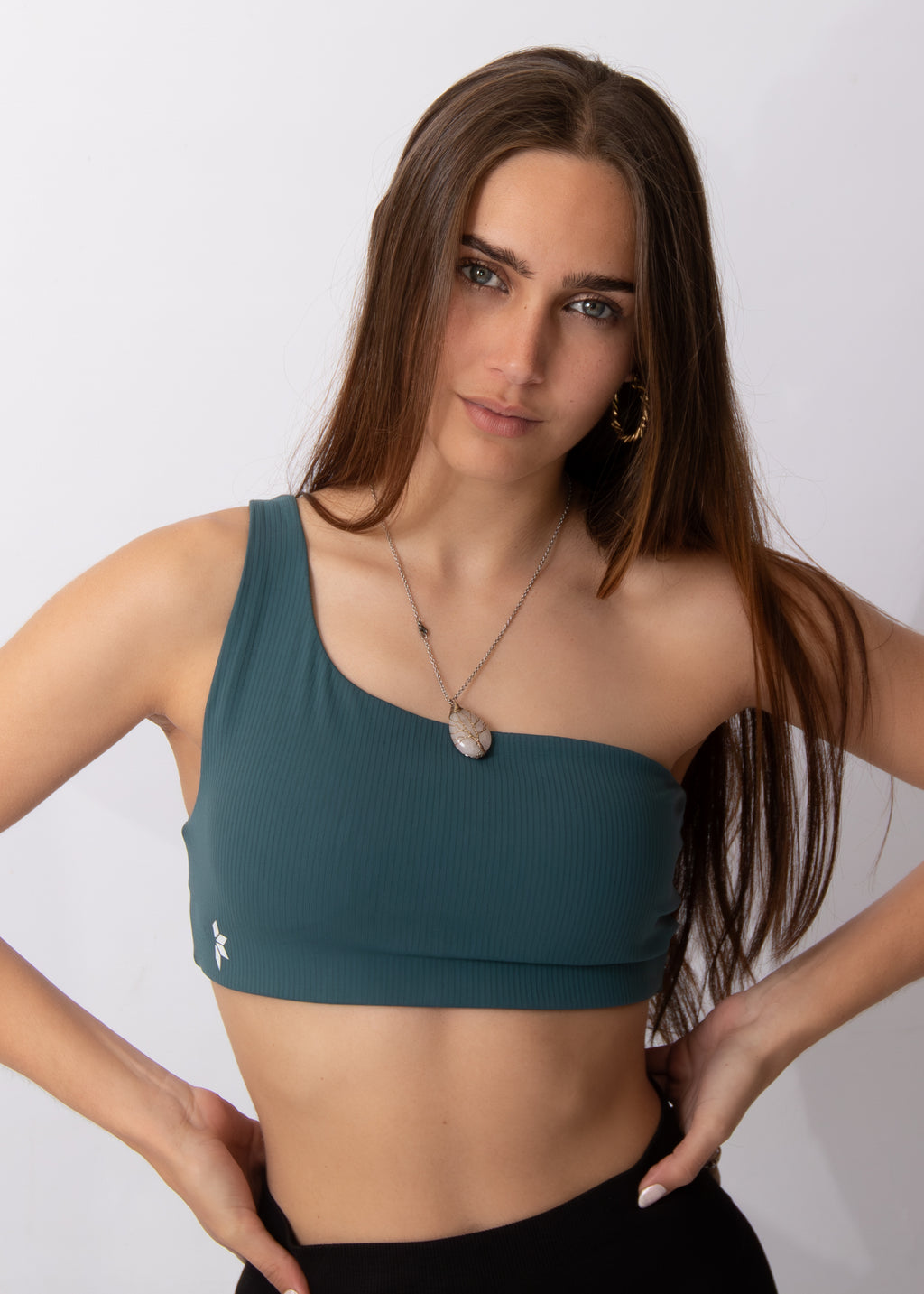 One Shoulder Sports Bra