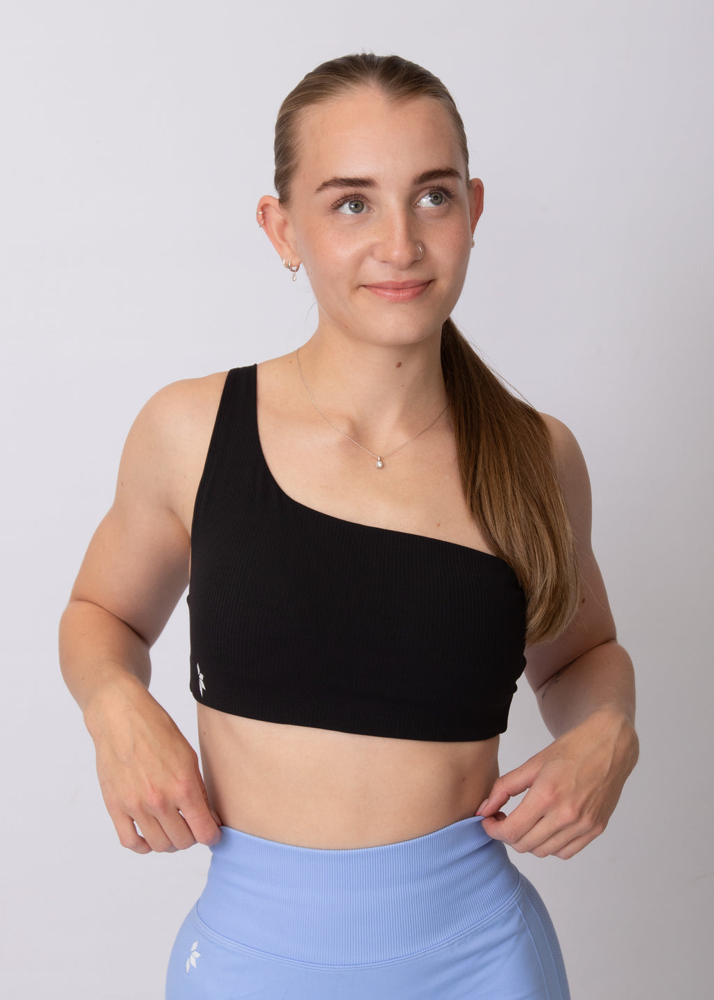 One Shoulder Sports Bra