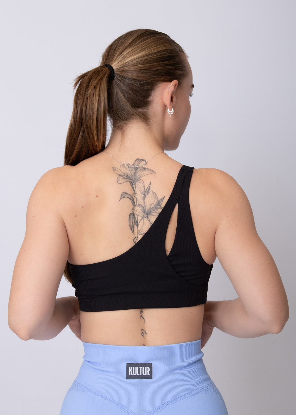One Shoulder Sports Bra